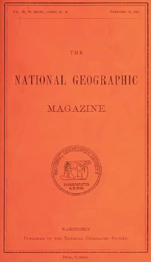 [Gutenberg 63825] • The National Geographic Magazine, Vol. III., PP. 205-261, I-XXXV, PL. 21, February 19, 1892